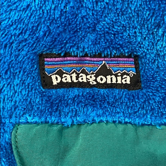 Patagonia Re-Tool Snap T Fleece Pullover PolarTec Thermal Blue Green Size S - Picture 5 of 14